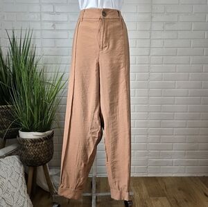 A New Day Camel Tappered Light Lweight Pant Size 16